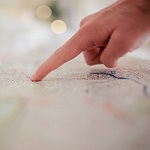 The territories selected for involvement in the Dot Rural project
